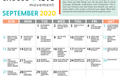 30 Days of Choosing Love in September