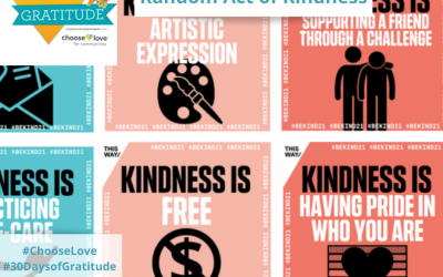 30 Days of Gratitude Challenge #21 – Random Act of Kindness