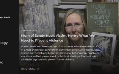 Scarlett Lewis on NBC LX – Here’s What We Need to Prevent Violence