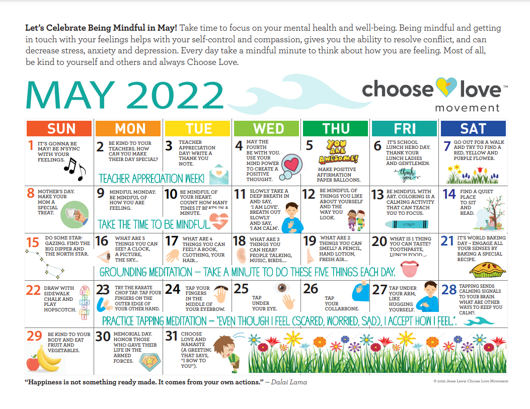 May 2022 Calendar